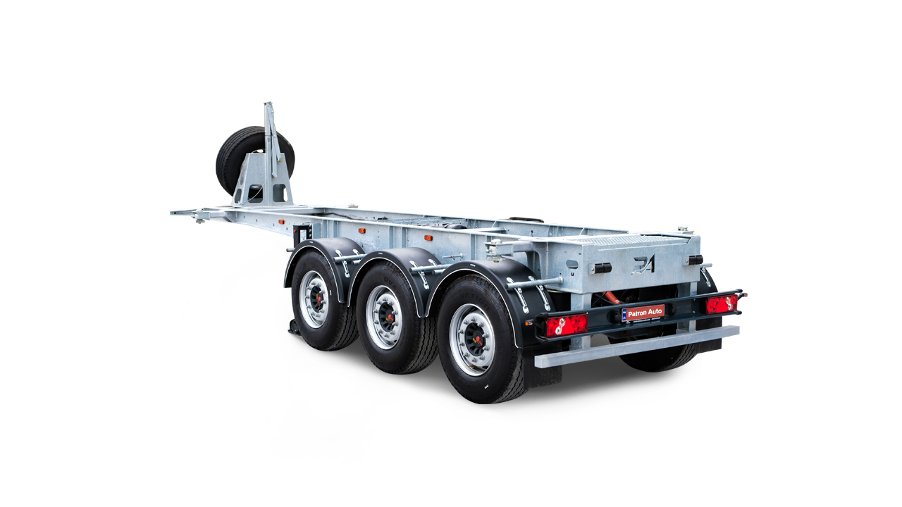 Sattelauflieger PA–Container 20-3
