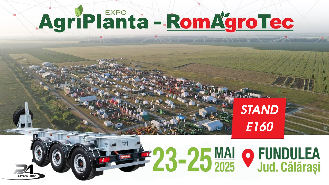 Patron Auto auf der AgriPlanta-RomAgroTec 2025 – eine Ausstellung, die aus Leidenschaft für die Landwirtschaft entstanden ist!