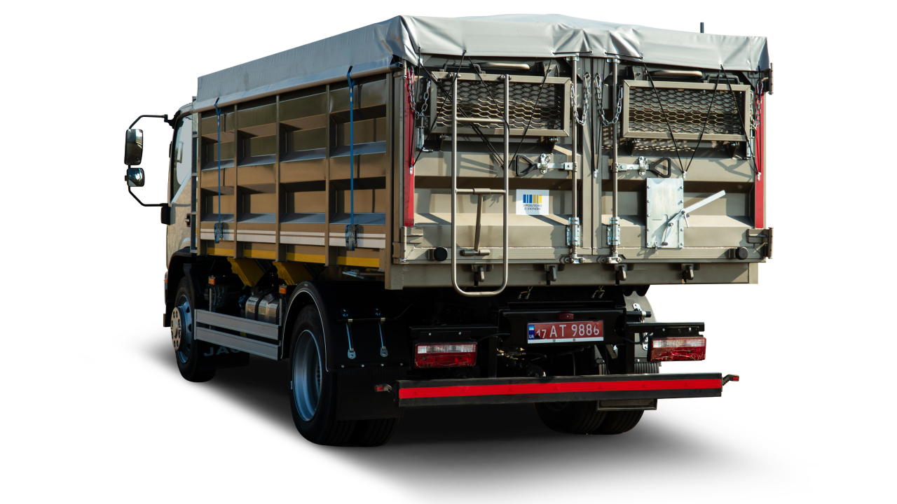 Автомобіль самоскид PA-tipper 12 на шасі JAC N721-N120