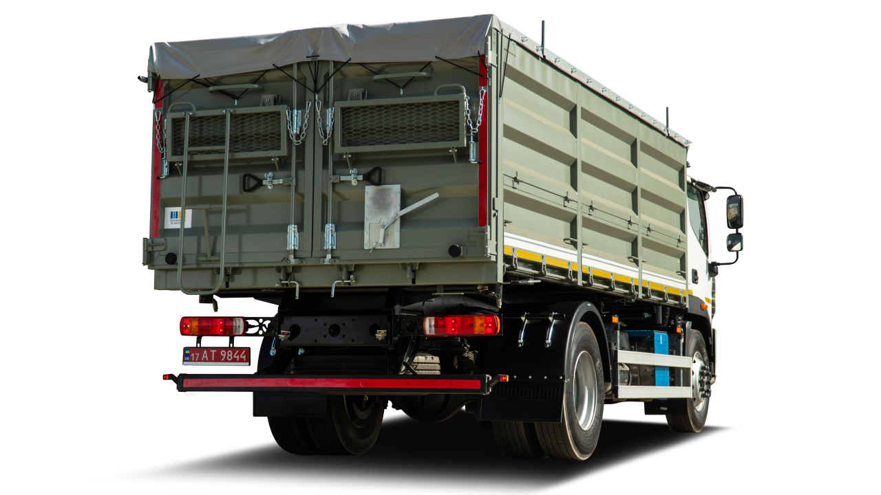 Автомобіль самоскид PA-tipper 18 на шасі FOTON AUMAN BJ 1186 GVW