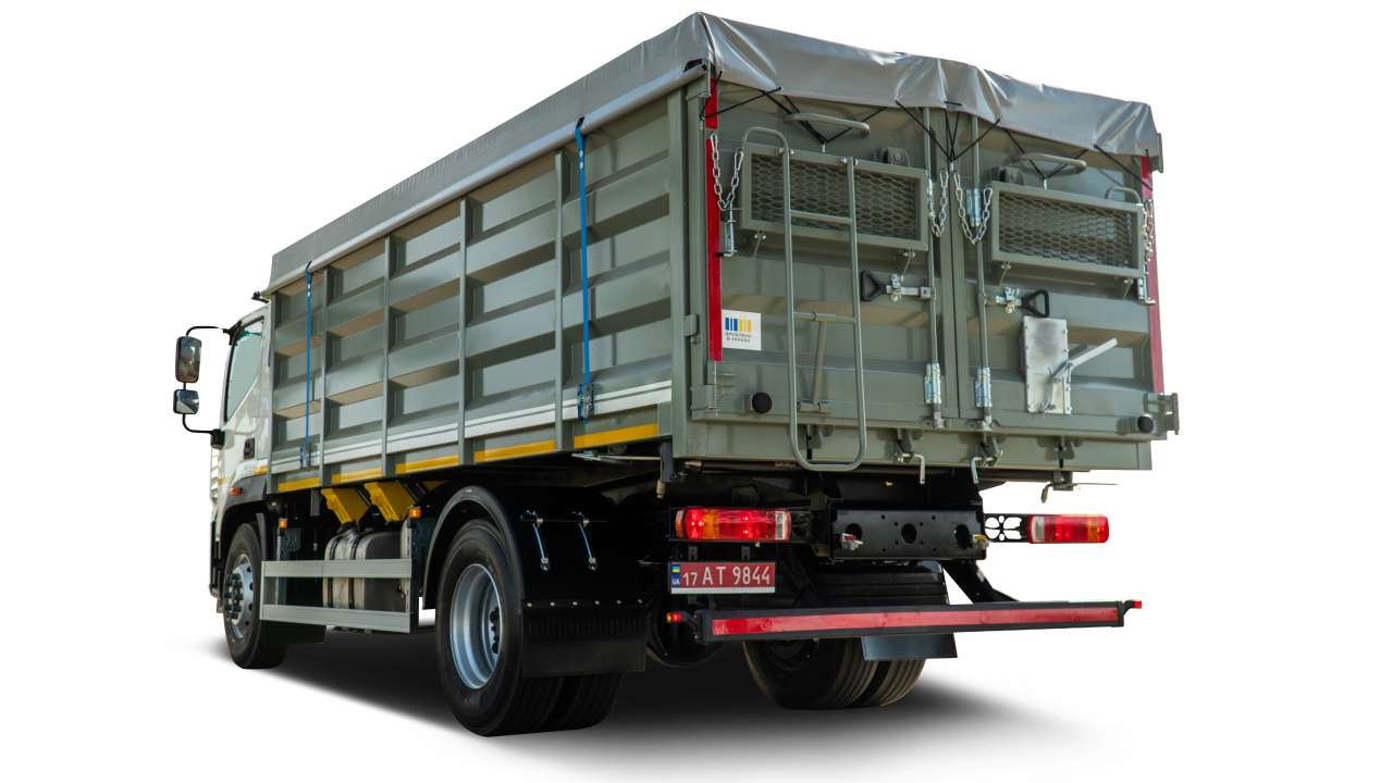 Автомобіль самоскид PA-tipper 18 на шасі FOTON AUMAN BJ 1186 GVW