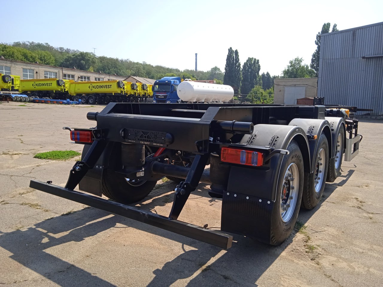 Напівпричіп PA-Pplatform 30-3