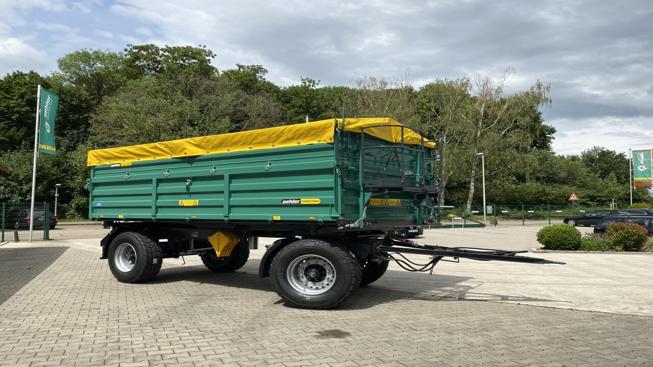 Причіп тракторний самоскид трьохсторонній OL ZDK 180 U