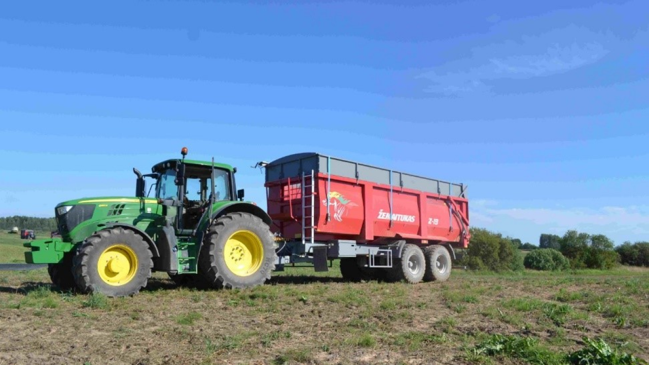 ЗЕРНОВОЗ НАПІВРИЧІП MUSTANG , МГ 140-200 , Universe Group(Литва)