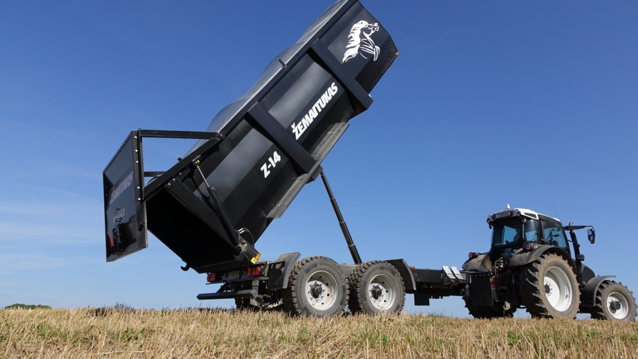 ЗЕРНОВОЗ НАПІВРИЧІП MUSTANG , МГ 140-200 , Universe Group(Литва)