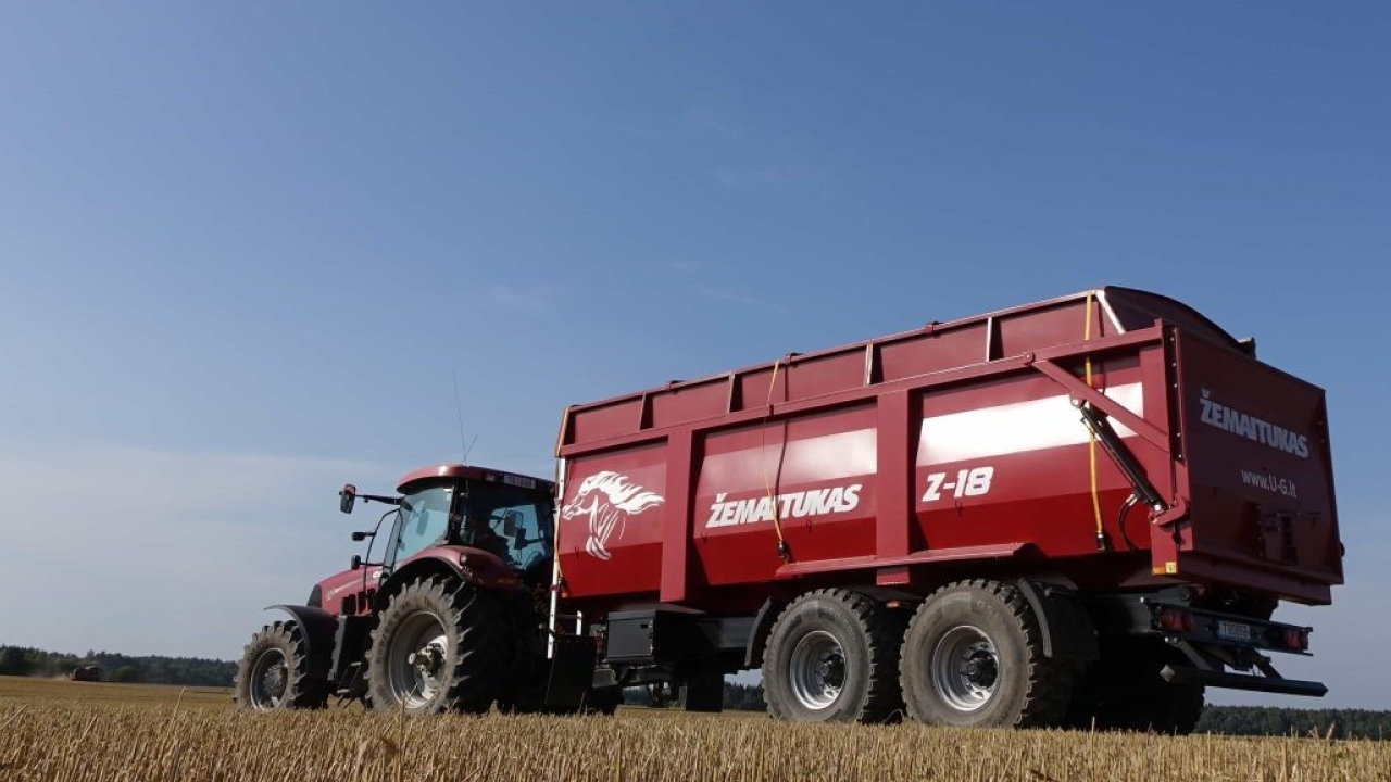 ЗЕРНОВОЗ НАПІВРИЧІП MUSTANG , МГ 140-200 , Universe Group(Литва)